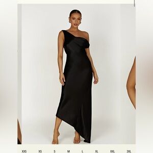 SOLD Brand new w tags Meshki satin dress size XL